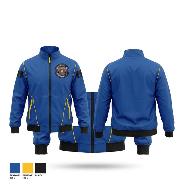 Windbreaker, Amory Police Department, Police, Teamtime, Team time, sublimation, custom sports apparel, team uniforms, spirit wear, spiritwear, sports uniforms, custom shirts, team store, custom team store, fundraiser sports, apparel fundraiser