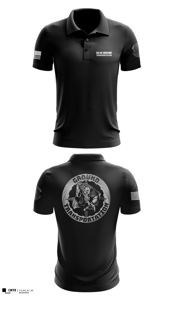 Short Sleeve Performance Polo, 96 LRS Ground Transportation, Air Force, Teamtime, Team time, sublimation, custom sports apparel, team uniforms, spirit wear, spiritwear, sports uniforms, custom shirts, team store, custom team store, fundraiser sports, apparel fundraiser
