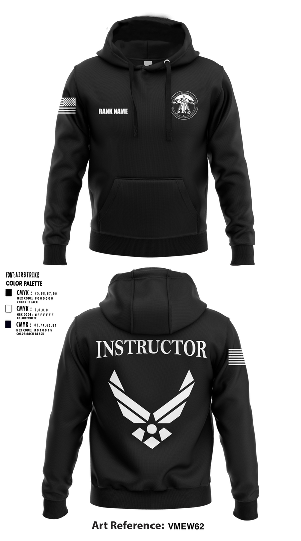 Cadet Wing- USAFA 88686849 Hoodie - 5