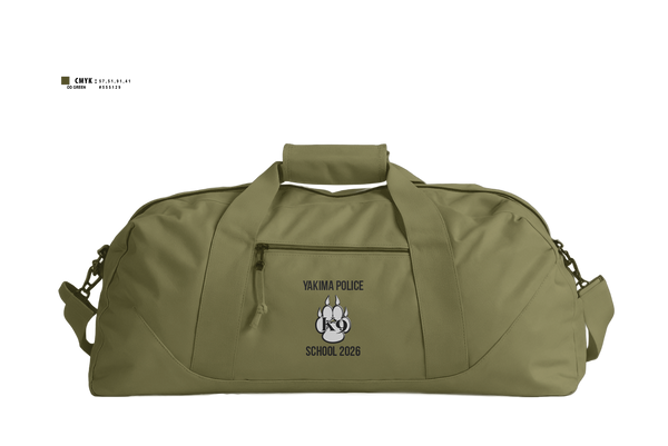 Duffle Bag, Yakima Police Department K9 School, Police, Teamtime, Team time, sublimation, custom sports apparel, team uniforms, spirit wear, spiritwear, sports uniforms, custom shirts, team store, custom team store, fundraiser sports, apparel fundraiser