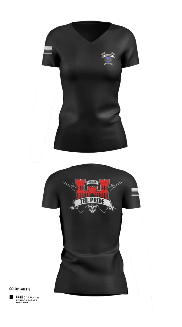 Womens Short Sleeve Vneck Shirt, 181EVCC, , Teamtime, Team time, sublimation, custom sports apparel, team uniforms, spirit wear, spiritwear, sports uniforms, custom shirts, team store, custom team store, fundraiser sports, apparel fundraiser