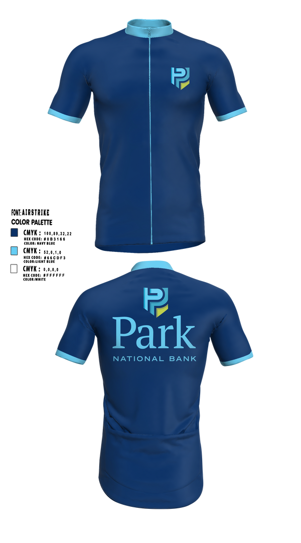 Park National Bank Pelotonia Cycling Jersey 5