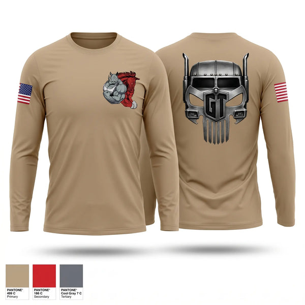 Long Sleeve Performance Shirt, 801 REDHORSE TRAINING, Air Force, Teamtime, Team time, sublimation, custom sports apparel, team uniforms, spirit wear, spiritwear, sports uniforms, custom shirts, team store, custom team store, fundraiser sports, apparel fundraiser