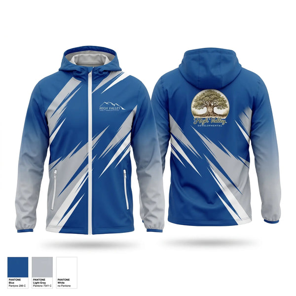Windbreaker, High Valley Developmental, , Teamtime, Team time, sublimation, custom sports apparel, team uniforms, spirit wear, spiritwear, sports uniforms, custom shirts, team store, custom team store, fundraiser sports, apparel fundraiser