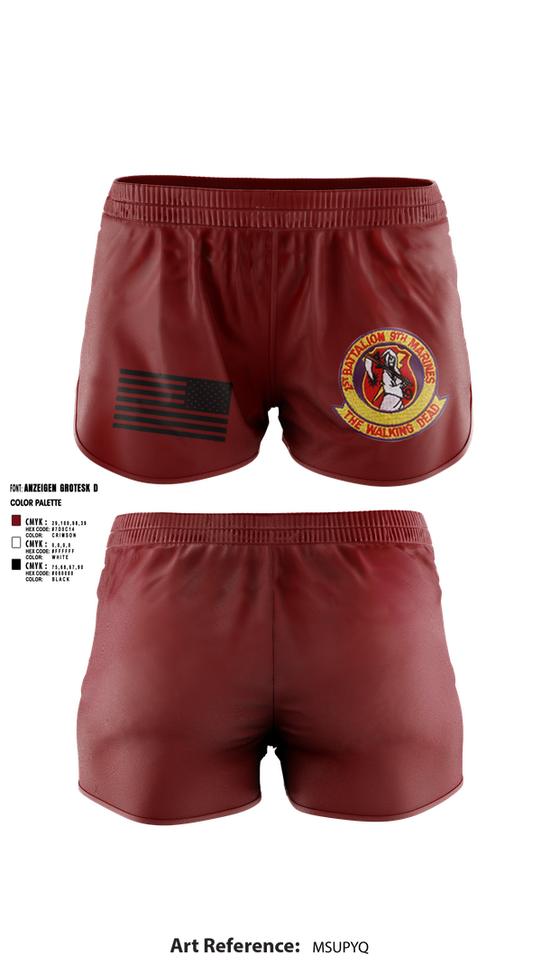 Ranger Panties, Walking Dead, , Teamtime, Team time, sublimation, custom sports apparel, team uniforms, spirit wear, spiritwear, sports uniforms, custom shirts, team store, custom team store, fundraiser sports, apparel fundraiser