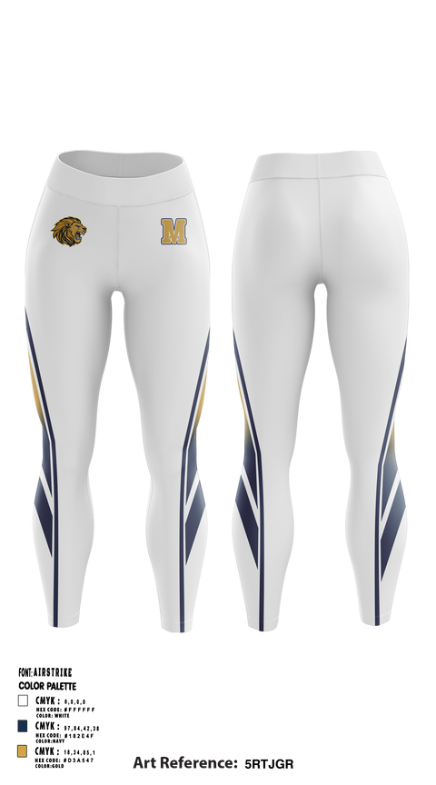 Meadowbrook Monarchs Womens Leggings - 5