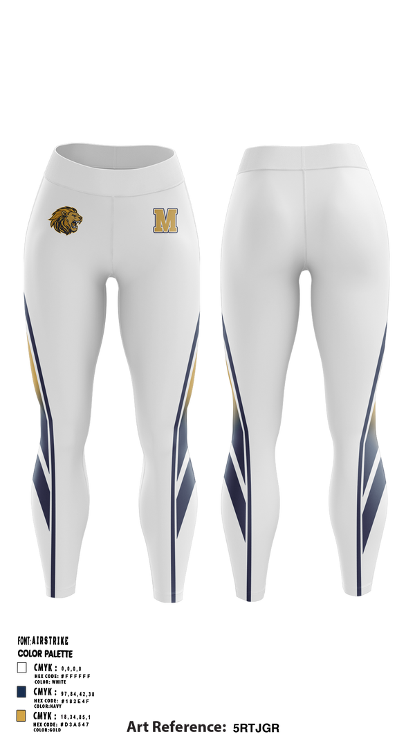Meadowbrook Monarchs Womens Leggings - 5