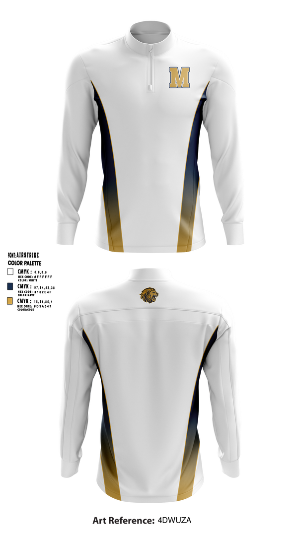 Meadowbrook Monarchs Quarter Zip Jacket - 5