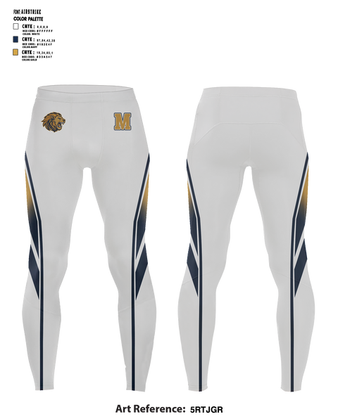 Meadowbrook Monarchs Compression Leggings - 1