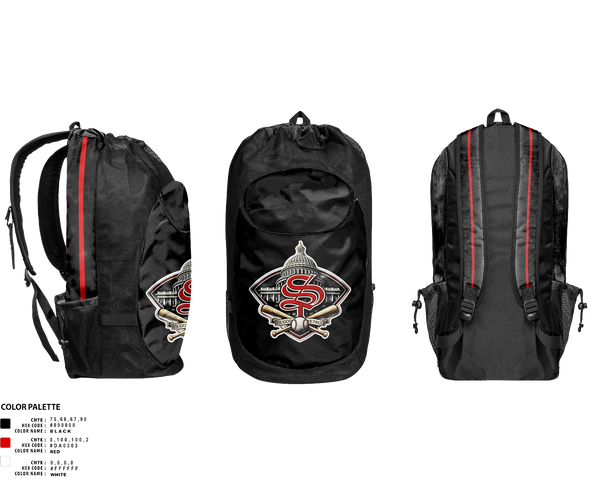 Gear Bag, SACRAMENTO TWINS BASEBALL ACADEMY, Baseball, Teamtime, Team time, sublimation, custom sports apparel, team uniforms, spirit wear, spiritwear, sports uniforms, custom shirts, team store, custom team store, fundraiser sports, apparel fundraiser
