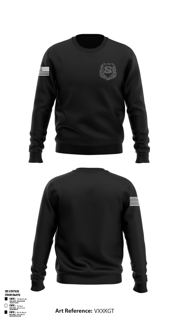 Readington Police Department Crew Neck Sweatshirt - 5