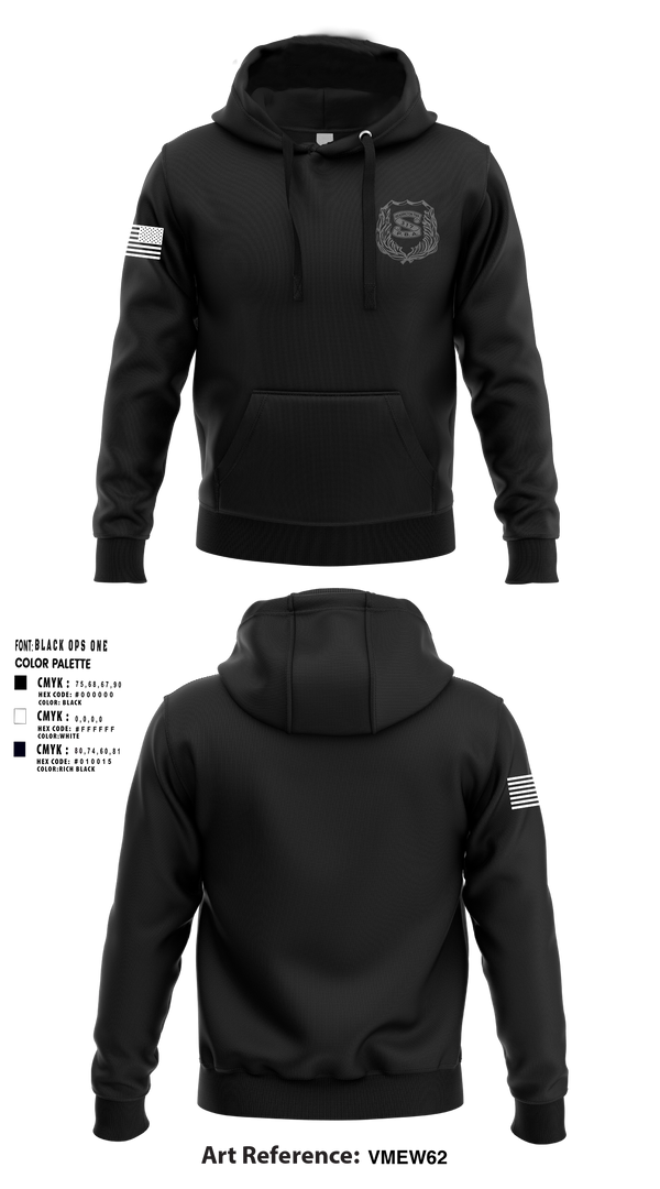 Readington Police Department Hoodie - 5