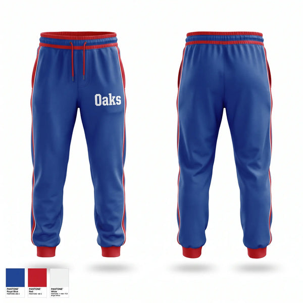 Sweatpants, Oaks, Women's Basketball, Teamtime, Team time, sublimation, custom sports apparel, team uniforms, spirit wear, spiritwear, sports uniforms, custom shirts, team store, custom team store, fundraiser sports, apparel fundraiser