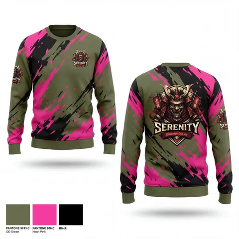 Crew Neck Sweatshirt, Serenity, Men's Lacrosse, Teamtime, Team time, sublimation, custom sports apparel, team uniforms, spirit wear, spiritwear, sports uniforms, custom shirts, team store, custom team store, fundraiser sports, apparel fundraiser