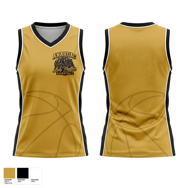 Mens Basketball Jersey, Anahuac Lady Panthers, Women's Basketball, Teamtime, Team time, sublimation, custom sports apparel, team uniforms, spirit wear, spiritwear, sports uniforms, custom shirts, team store, custom team store, fundraiser sports, apparel fundraiser