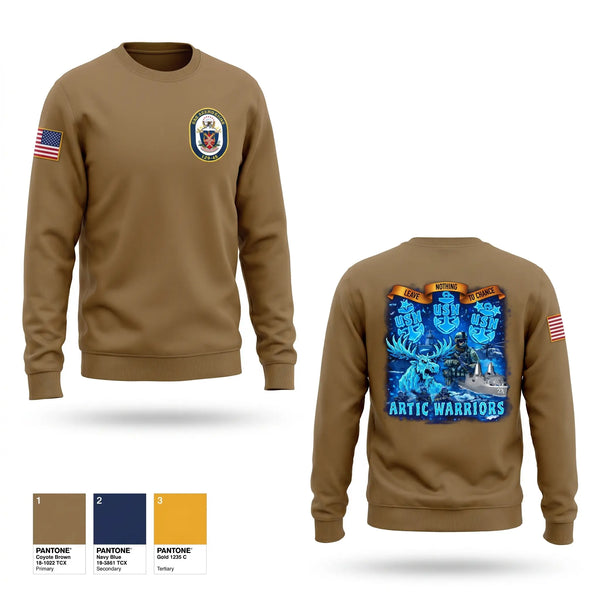 Crew Neck Sweatshirt, USS Anchorage, Navy, Teamtime, Team time, sublimation, custom sports apparel, team uniforms, spirit wear, spiritwear, sports uniforms, custom shirts, team store, custom team store, fundraiser sports, apparel fundraiser