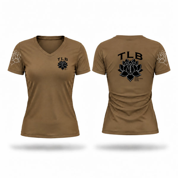 Womens Short Sleeve Vneck Shirt, TLB, Police, Teamtime, Team time, sublimation, custom sports apparel, team uniforms, spirit wear, spiritwear, sports uniforms, custom shirts, team store, custom team store, fundraiser sports, apparel fundraiser