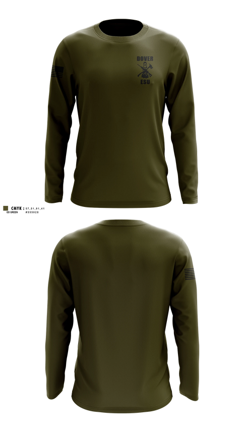 Long Sleeve Performance Shirt, Dover ESU, Police, Teamtime, Team time, sublimation, custom sports apparel, team uniforms, spirit wear, spiritwear, sports uniforms, custom shirts, team store, custom team store, fundraiser sports, apparel fundraiser