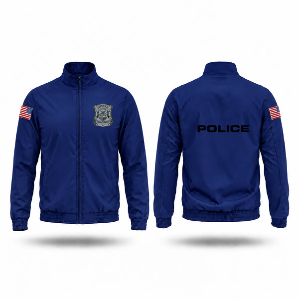 Windbreaker, Ferndale Police Department, Police, Teamtime, Team time, sublimation, custom sports apparel, team uniforms, spirit wear, spiritwear, sports uniforms, custom shirts, team store, custom team store, fundraiser sports, apparel fundraiser