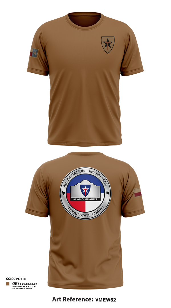 Old School Cotton Feel Shirt, Alamo guards, Army, Teamtime, Team time, sublimation, custom sports apparel, team uniforms, spirit wear, spiritwear, sports uniforms, custom shirts, team store, custom team store, fundraiser sports, apparel fundraiser