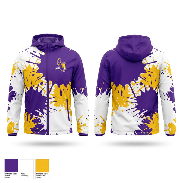 Windbreaker, Eaton Basketball, Men's Basketball, Teamtime, Team time, sublimation, custom sports apparel, team uniforms, spirit wear, spiritwear, sports uniforms, custom shirts, team store, custom team store, fundraiser sports, apparel fundraiser