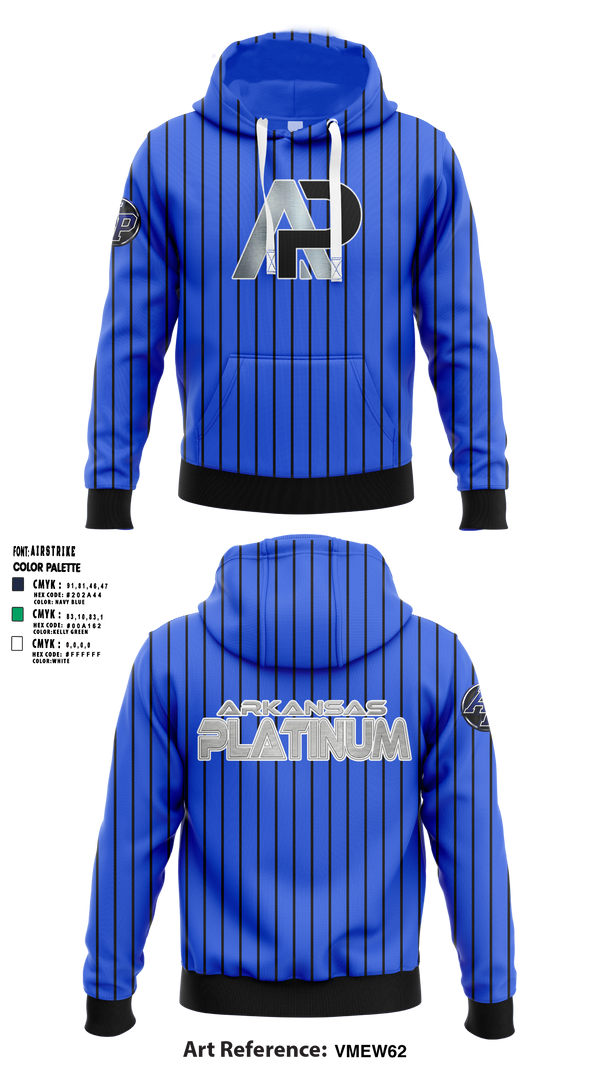Arkansas Platinum Hoodie - 5