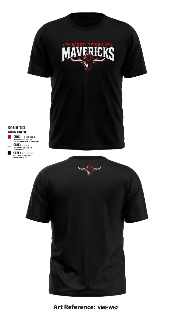 West Texas Mavericks Short Sleeve Performance Shirt - 7