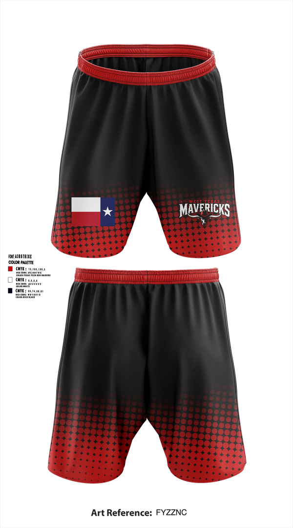 West Texas Mavericks Athletic Shorts With Pockets - 8