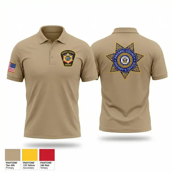Short Sleeve Performance Polo, Patrol - Squad D, Police, Teamtime, Team time, sublimation, custom sports apparel, team uniforms, spirit wear, spiritwear, sports uniforms, custom shirts, team store, custom team store, fundraiser sports, apparel fundraiser