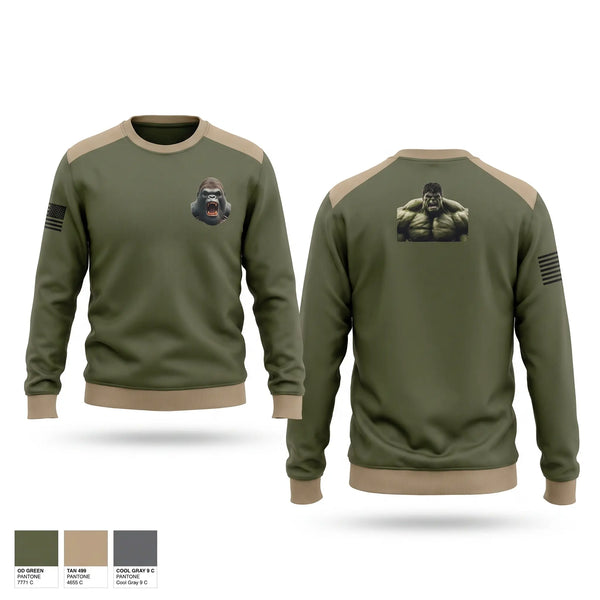 Crew Neck Sweatshirt, Support, Marines, Teamtime, Team time, sublimation, custom sports apparel, team uniforms, spirit wear, spiritwear, sports uniforms, custom shirts, team store, custom team store, fundraiser sports, apparel fundraiser