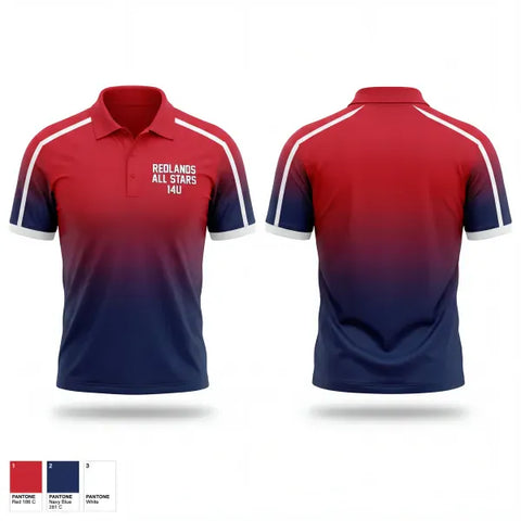 Short Sleeve Performance Polo, Redlands All Stars 14u, Softball, Teamtime, Team time, sublimation, custom sports apparel, team uniforms, spirit wear, spiritwear, sports uniforms, custom shirts, team store, custom team store, fundraiser sports, apparel fundraiser