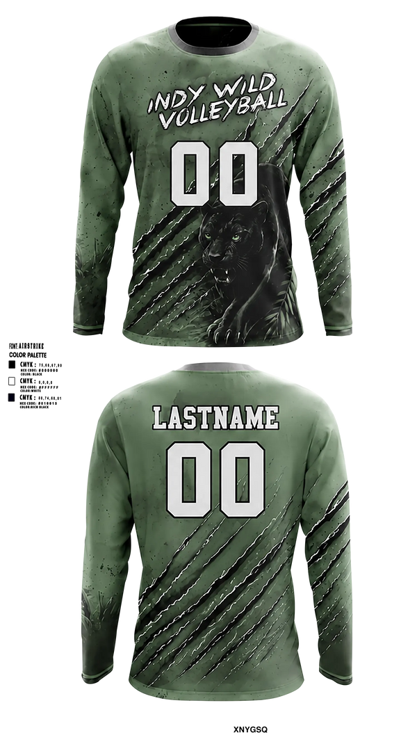 Indy Wild Long Sleeve Performance Shirt - 2