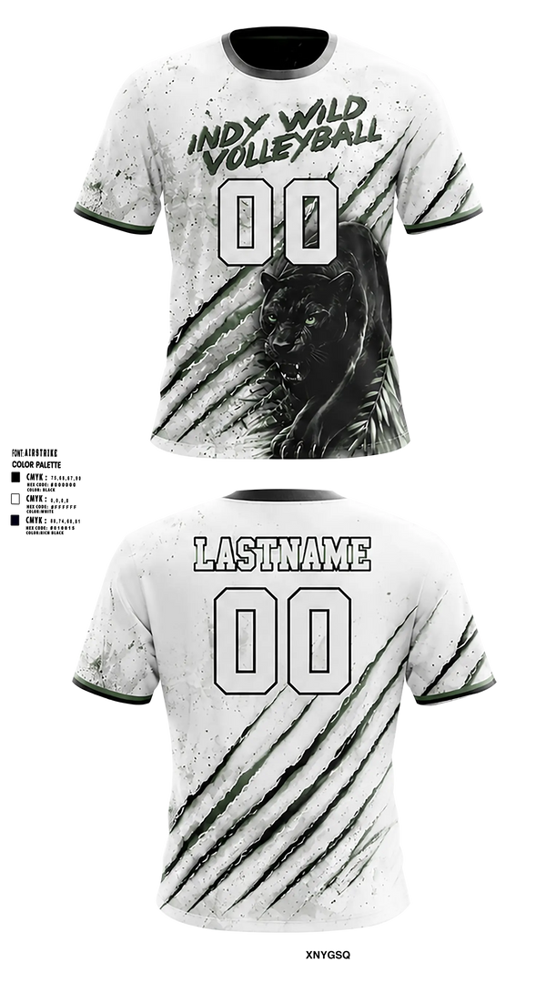 Indy Wild Short Sleeve Performance Shirt - 3
