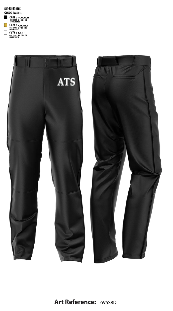 ALL THE SMOKE Baseball Pants - 5