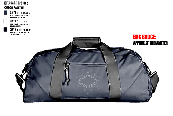 Sacramento Police Marine Unit Duffle Bag - 5
