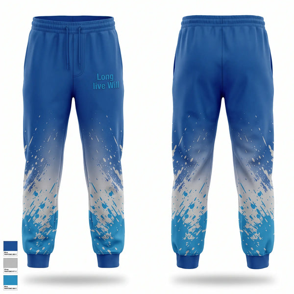 Sweatpants, Long live Will, Men's Basketball, Teamtime, Team time, sublimation, custom sports apparel, team uniforms, spirit wear, spiritwear, sports uniforms, custom shirts, team store, custom team store, fundraiser sports, apparel fundraiser