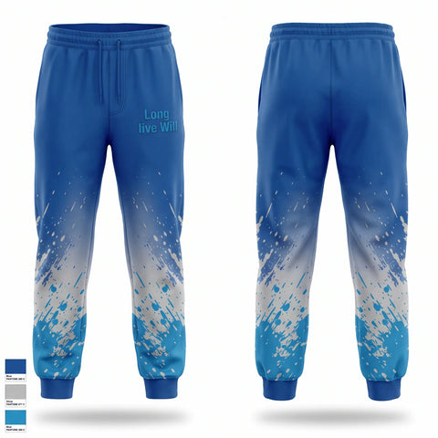Sweatpants, Long live Will, Men's Basketball, Teamtime, Team time, sublimation, custom sports apparel, team uniforms, spirit wear, spiritwear, sports uniforms, custom shirts, team store, custom team store, fundraiser sports, apparel fundraiser