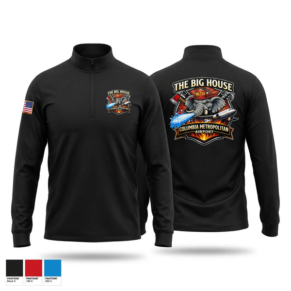 Windbreaker, Columbia Airport Fire, Fire Department, Teamtime, Team time, sublimation, custom sports apparel, team uniforms, spirit wear, spiritwear, sports uniforms, custom shirts, team store, custom team store, fundraiser sports, apparel fundraiser