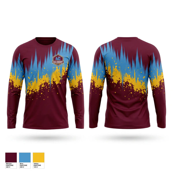 Long Sleeve Performance Shirt, ACS, Men's Soccer, Teamtime, Team time, sublimation, custom sports apparel, team uniforms, spirit wear, spiritwear, sports uniforms, custom shirts, team store, custom team store, fundraiser sports, apparel fundraiser