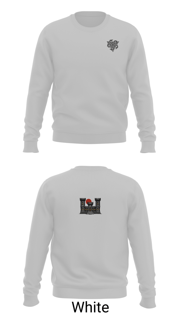 Crew Neck Sweatshirt, 100th MRBC, Army, Teamtime, Team time, sublimation, custom sports apparel, team uniforms, spirit wear, spiritwear, sports uniforms, custom shirts, team store, custom team store, fundraiser sports, apparel fundraiser