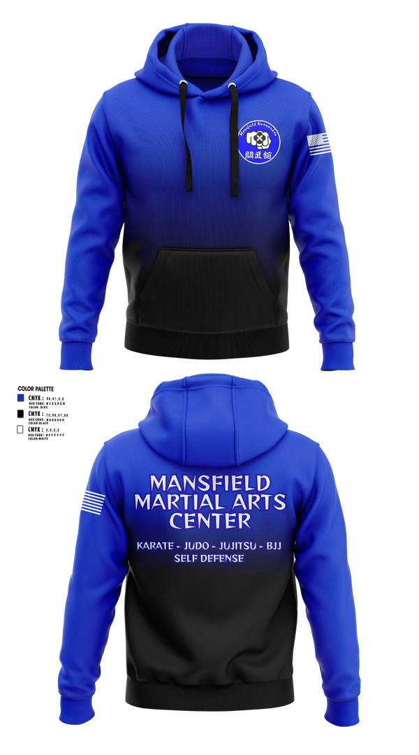 Hoodie, Mansfield Martial Arts Center, , Teamtime, Team time, sublimation, custom sports apparel, team uniforms, spirit wear, spiritwear, sports uniforms, custom shirts, team store, custom team store, fundraiser sports, apparel fundraiser