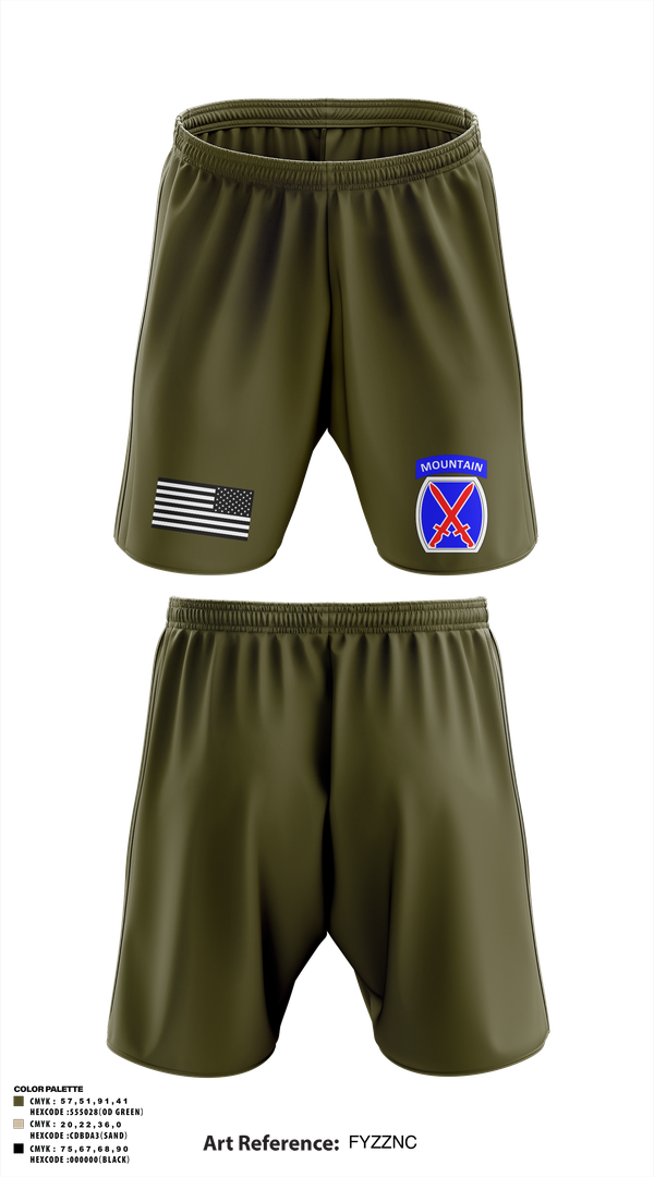Athletic Shorts With Pockets, CHO, Army, Teamtime, Team time, sublimation, custom sports apparel, team uniforms, spirit wear, spiritwear, sports uniforms, custom shirts, team store, custom team store, fundraiser sports, apparel fundraiser