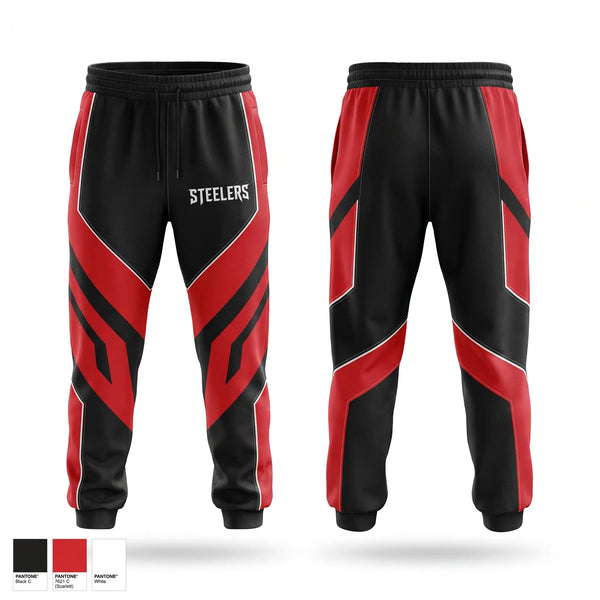 Sweatpants, STEELERS, , Teamtime, Team time, sublimation, custom sports apparel, team uniforms, spirit wear, spiritwear, sports uniforms, custom shirts, team store, custom team store, fundraiser sports, apparel fundraiser