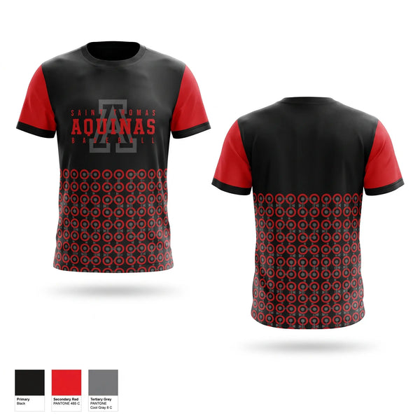 Short Sleeve Performance Shirt, St. Thomas Aquinas, Baseball, Teamtime, Team time, sublimation, custom sports apparel, team uniforms, spirit wear, spiritwear, sports uniforms, custom shirts, team store, custom team store, fundraiser sports, apparel fundraiser