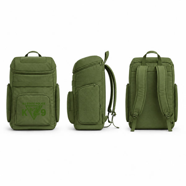 Gear Bag, NJSP Canine Training & Response Unit, Police, Teamtime, Team time, sublimation, custom sports apparel, team uniforms, spirit wear, spiritwear, sports uniforms, custom shirts, team store, custom team store, fundraiser sports, apparel fundraiser