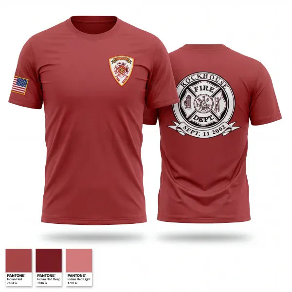 Short Sleeve Performance Shirt, Rockhouse vol Fire department, Fire Department, Teamtime, Team time, sublimation, custom sports apparel, team uniforms, spirit wear, spiritwear, sports uniforms, custom shirts, team store, custom team store, fundraiser sports, apparel fundraiser