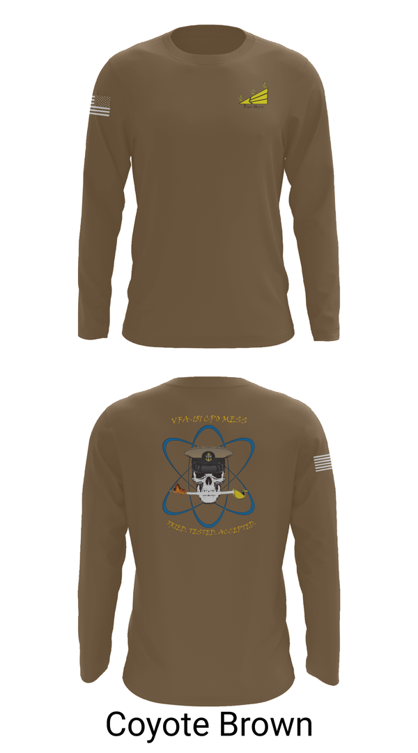 Long Sleeve Performance Shirt, VFA-151, , Teamtime, Team time, sublimation, custom sports apparel, team uniforms, spirit wear, spiritwear, sports uniforms, custom shirts, team store, custom team store, fundraiser sports, apparel fundraiser
