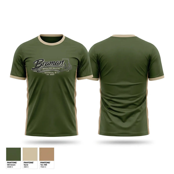 Short Sleeve Performance Shirt, Braman Jiu Jitsu, , Teamtime, Team time, sublimation, custom sports apparel, team uniforms, spirit wear, spiritwear, sports uniforms, custom shirts, team store, custom team store, fundraiser sports, apparel fundraiser