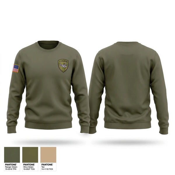 Crew Neck Sweatshirt, Versailles SRT, Police, Teamtime, Team time, sublimation, custom sports apparel, team uniforms, spirit wear, spiritwear, sports uniforms, custom shirts, team store, custom team store, fundraiser sports, apparel fundraiser