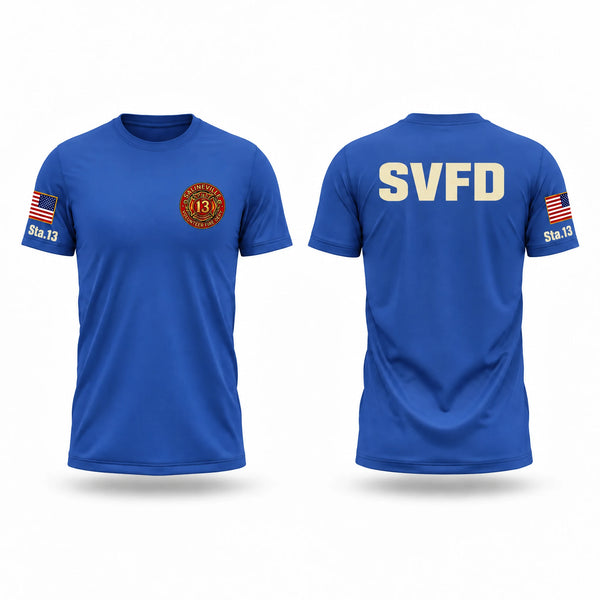 Short Sleeve Performance Shirt, Salineville fire department, Fire Department, Teamtime, Team time, sublimation, custom sports apparel, team uniforms, spirit wear, spiritwear, sports uniforms, custom shirts, team store, custom team store, fundraiser sports, apparel fundraiser